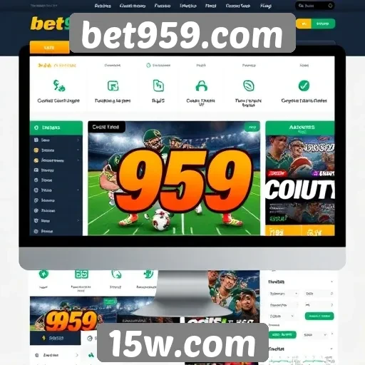 Interface do usuário do bet959 e sua navegação